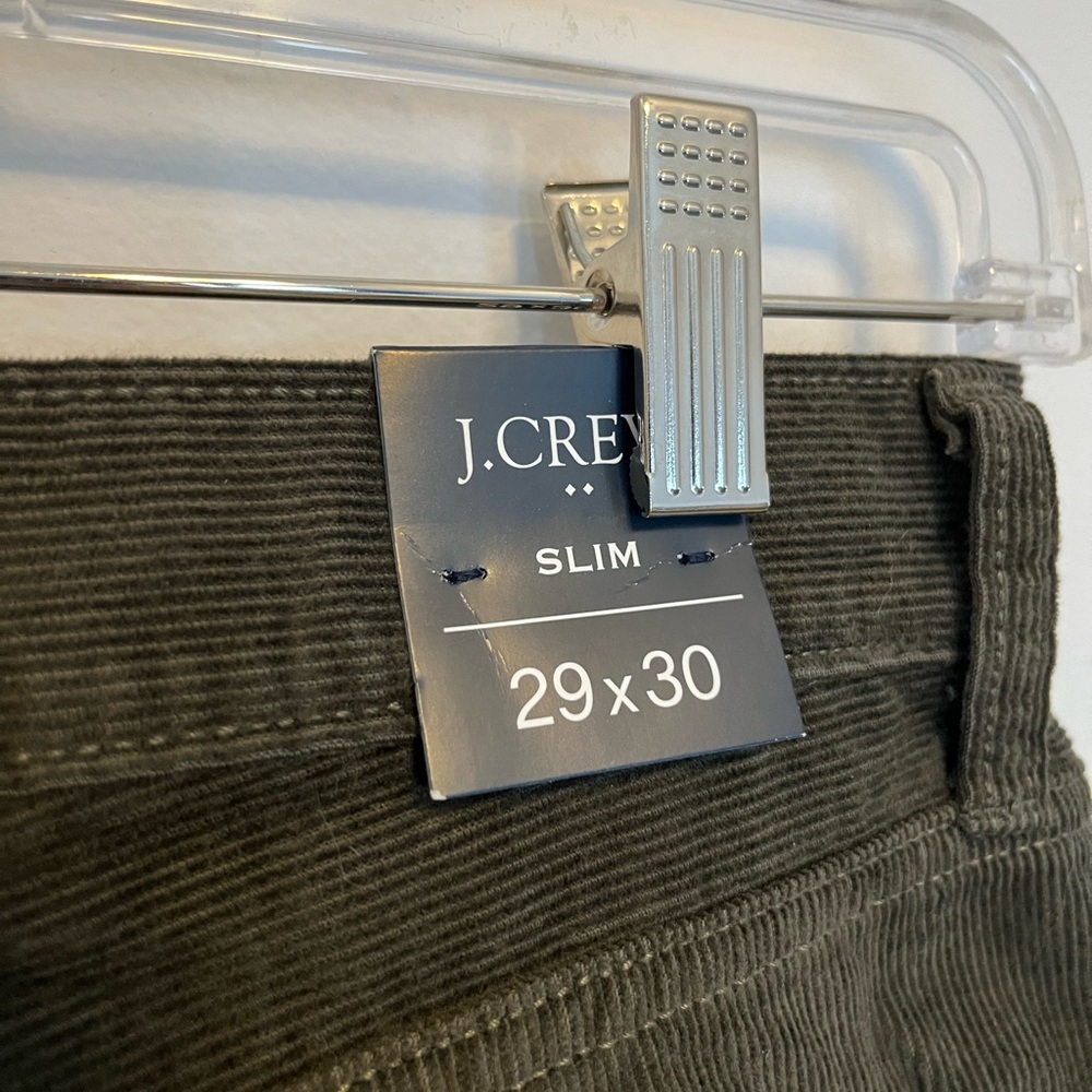 J. Crew corduroy pants- brand new!